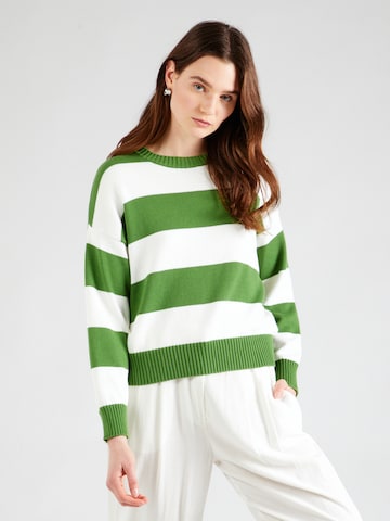 UNITED COLORS OF BENETTON Sweter w kolorze zielony: przód