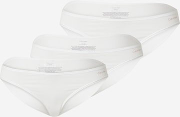 Slip 'IDEAL COTTON' de la Calvin Klein Underwear pe alb: față
