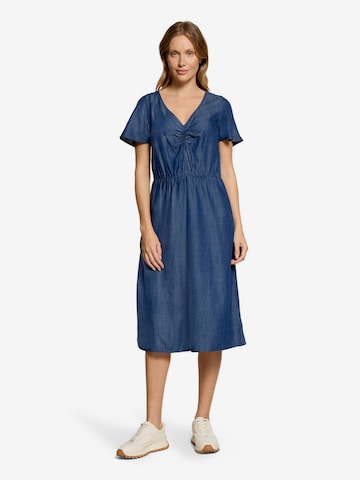 Robe de cocktail Cartoon en bleu : devant