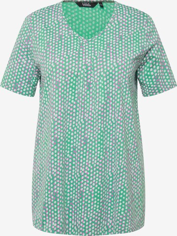 Ulla Popken Shirt in Groen: voorkant