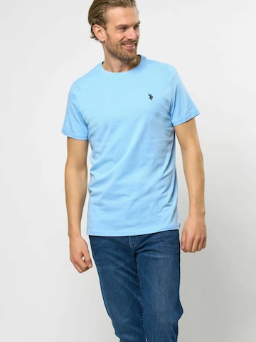 T-Shirt 'Arjun' U.S. POLO ASSN. en bleu