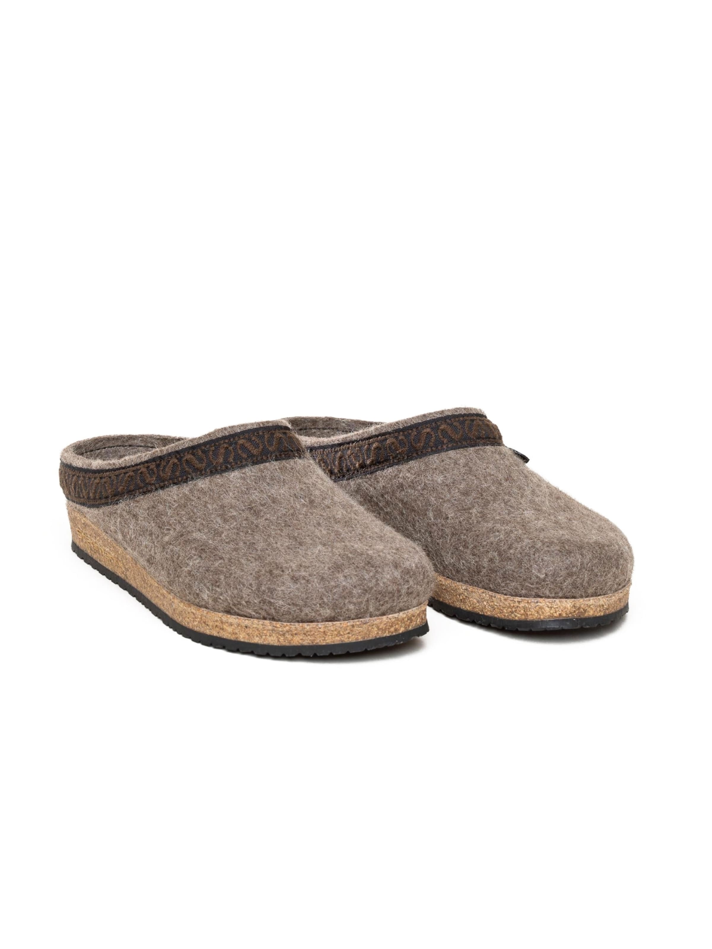 Stegmann Clogs 'Filzclogs Stegmann 108' in Brown