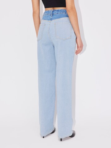 Wide leg Jeans 'Paola' di LeGer by Lena Gercke in blu