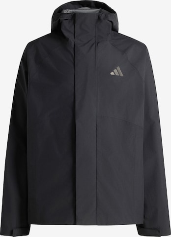 Veste de sport 'Essentials' ADIDAS SPORTSWEAR en noir : devant