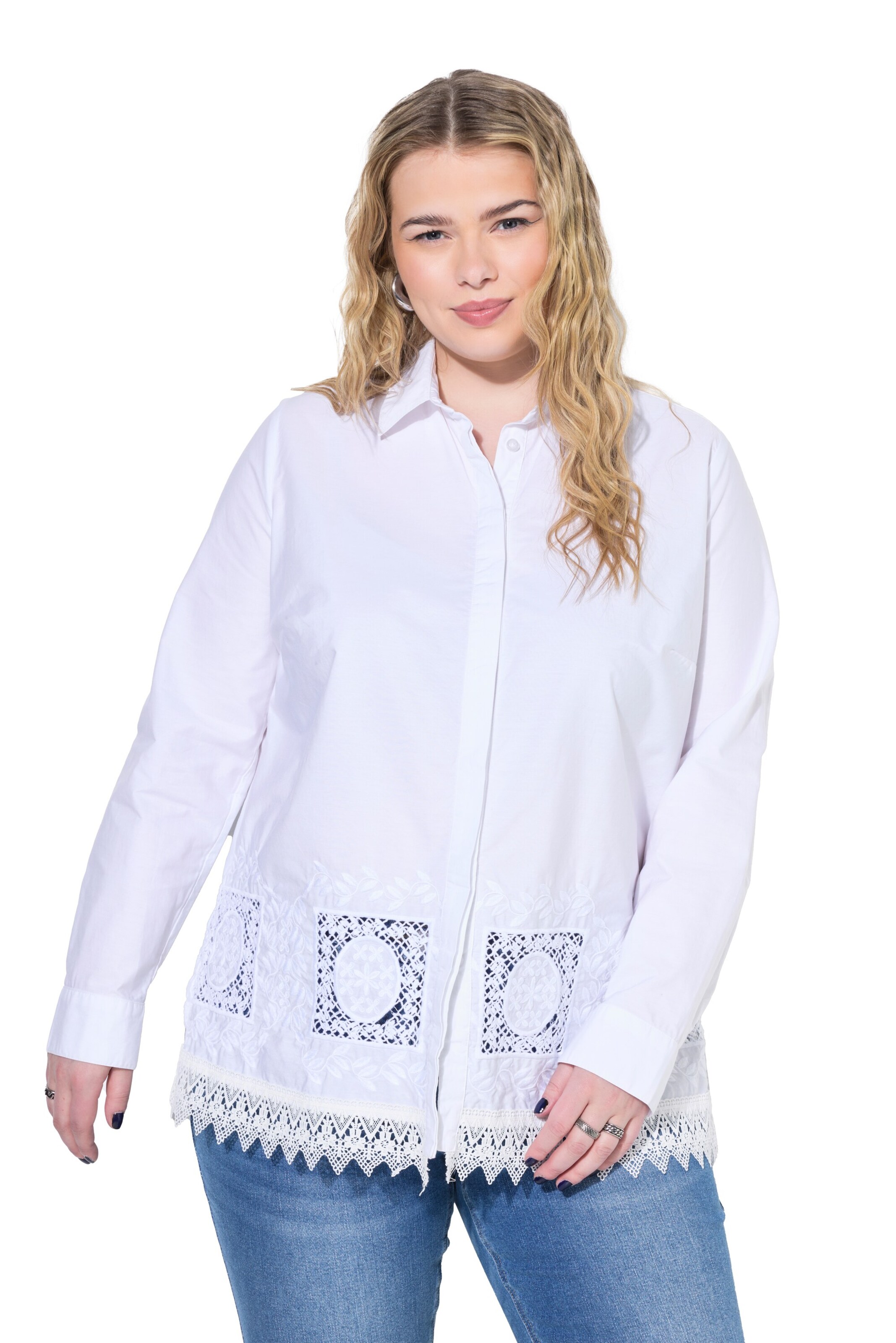 Studio Untold Bluse in Weiß: Vorderseite