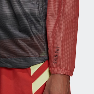 ADIDAS TERREX Athletic Jacket in Red