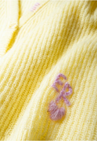 Elias Rumelis - Casaco de malha 'Luella' em amarelo