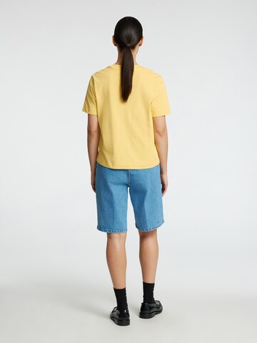 SELECTED FEMME - Camiseta 'SLFEsential' en amarillo