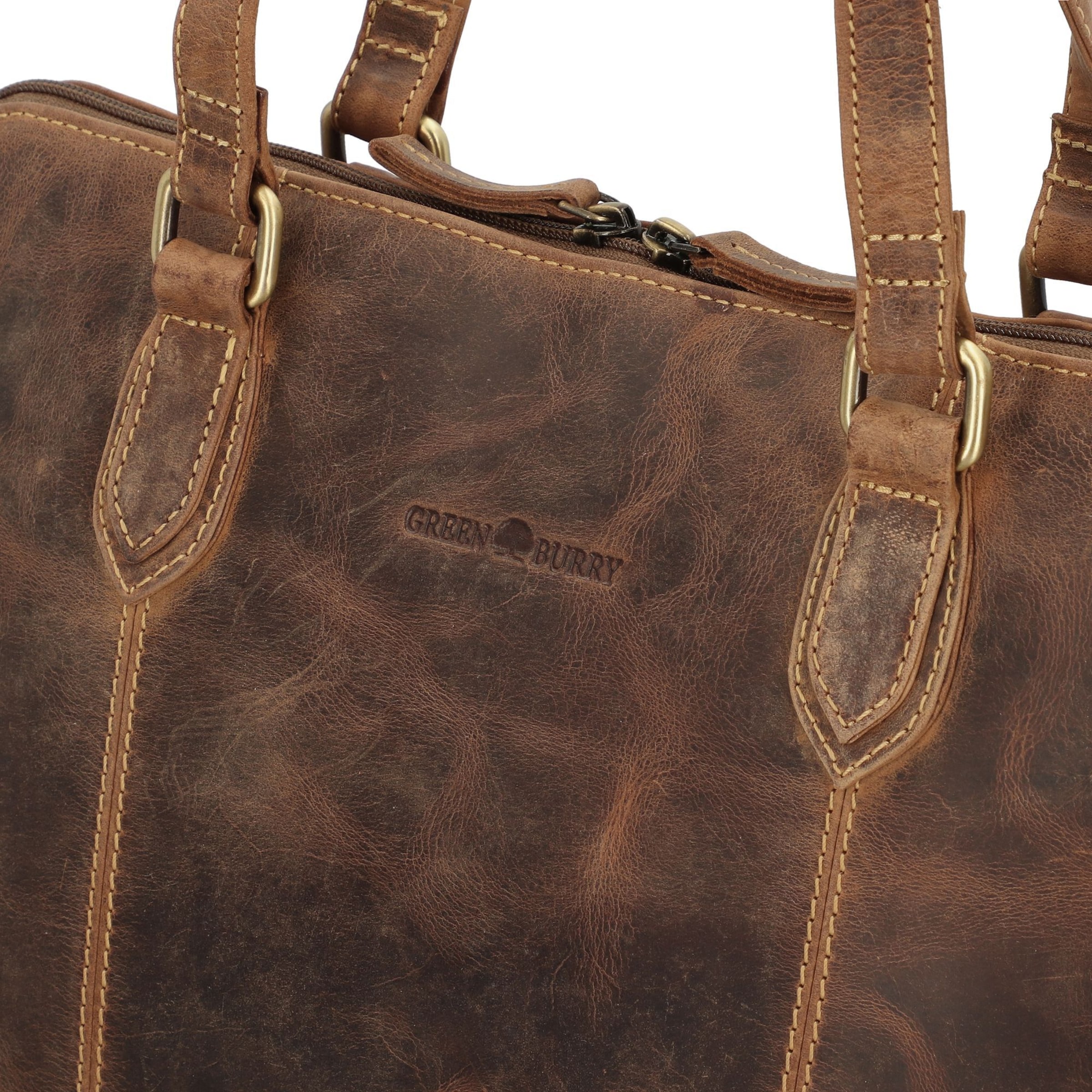 Shopper 'Vintage' di GREENBURRY in marrone