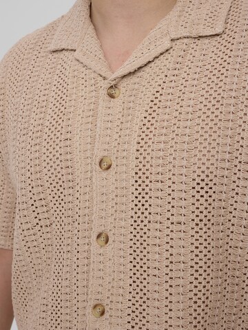 Dxnmxrk Shirt 'DXFouad' in Beige