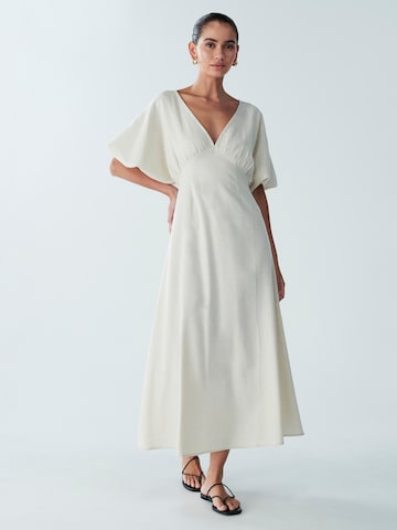 St MRLO Klänning 'Palm' i beige