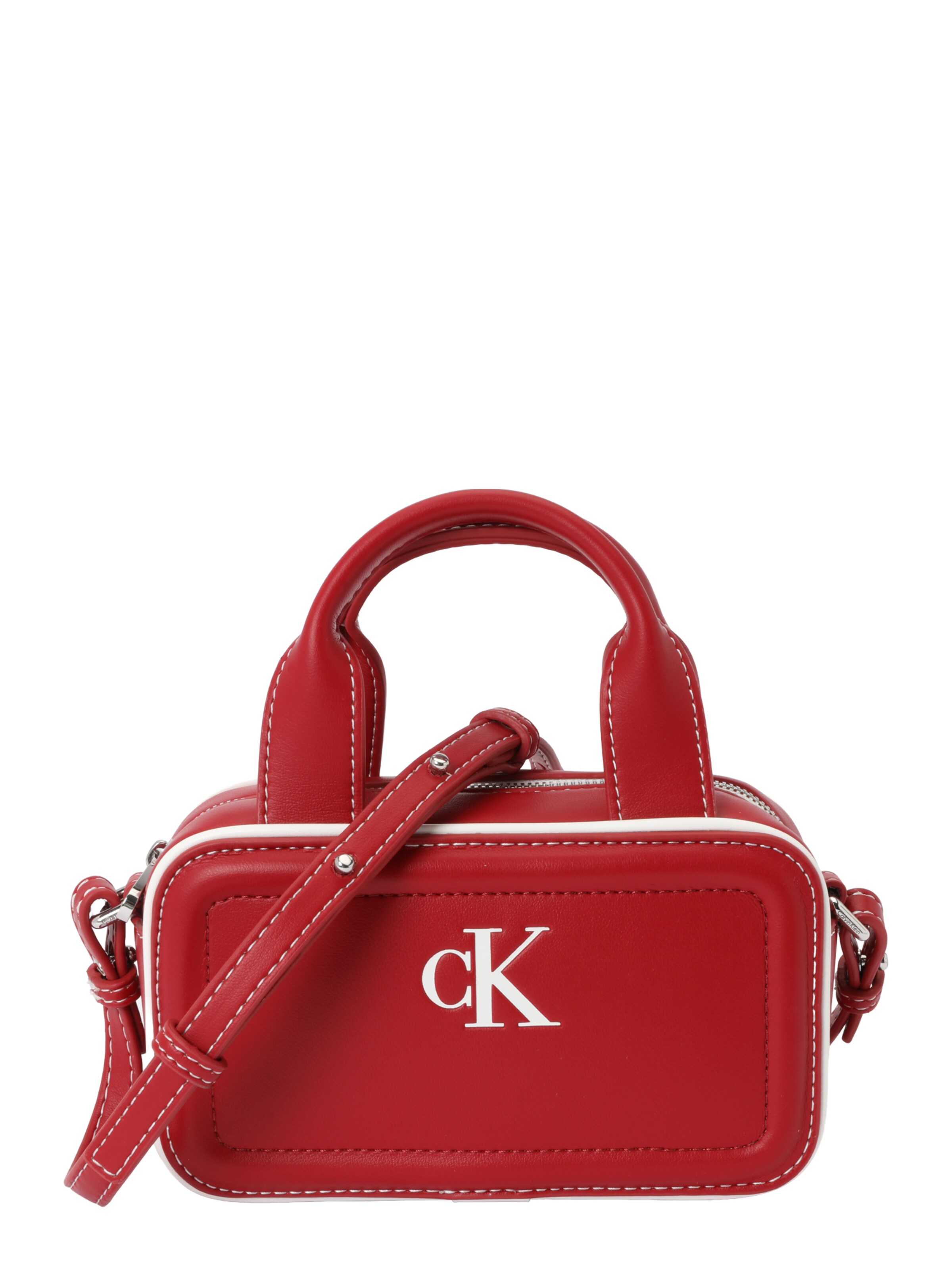 Borsa a mano in One Size Calvin Klein di colore rosso / bianco, Visualizzazione prodotti