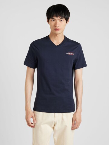 Maglietta di GUESS JEANS in blu: frontale