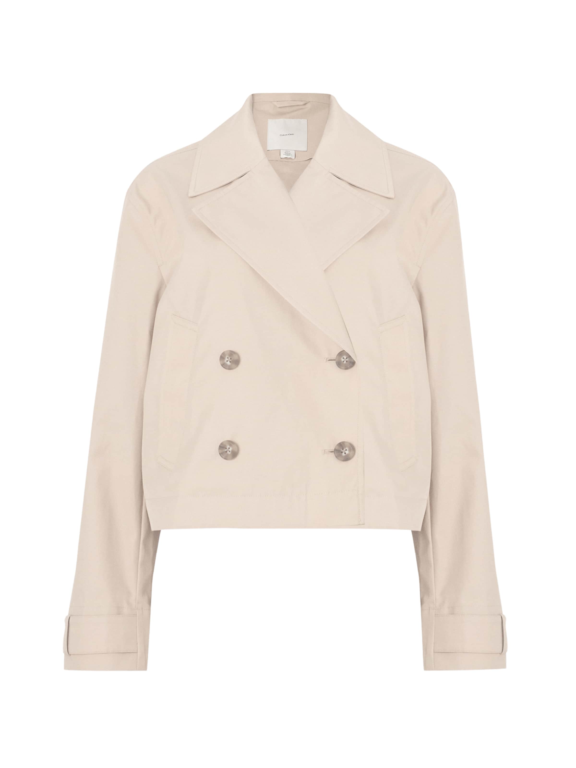 Calvin Klein Prehodna jakna | rjava barva: sprednja stran