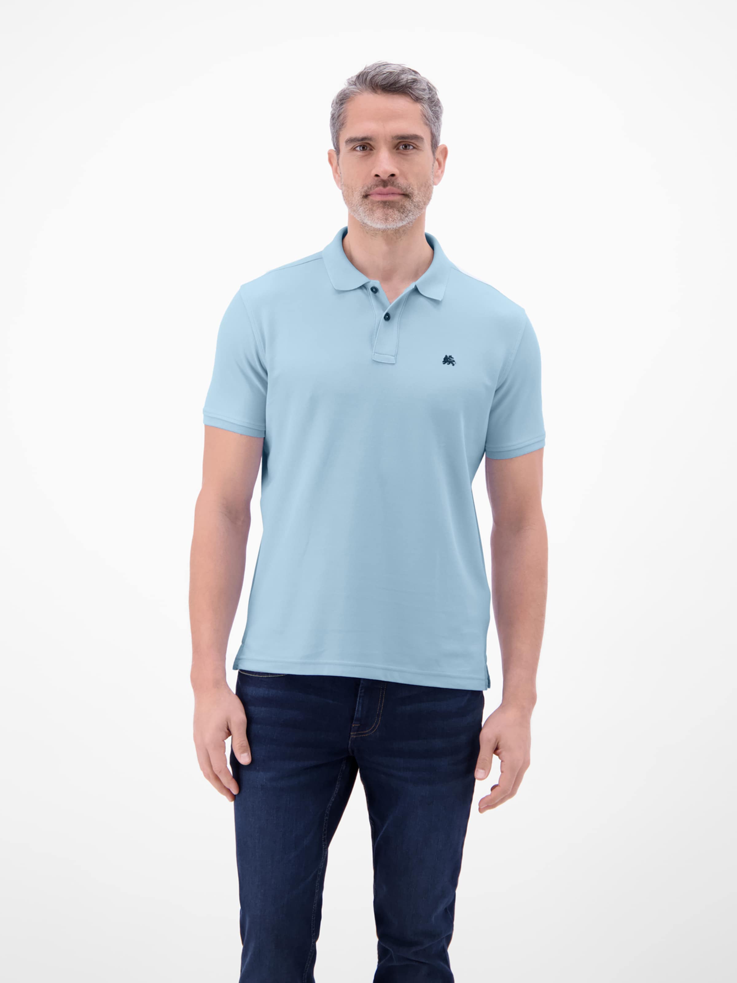 LERROS Poloshirt in Blau
