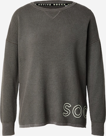 Pullover di Soccx in grigio: frontale