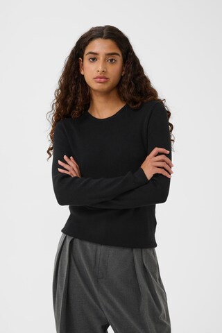 InWear Sweater 'Leenah' in Black: front