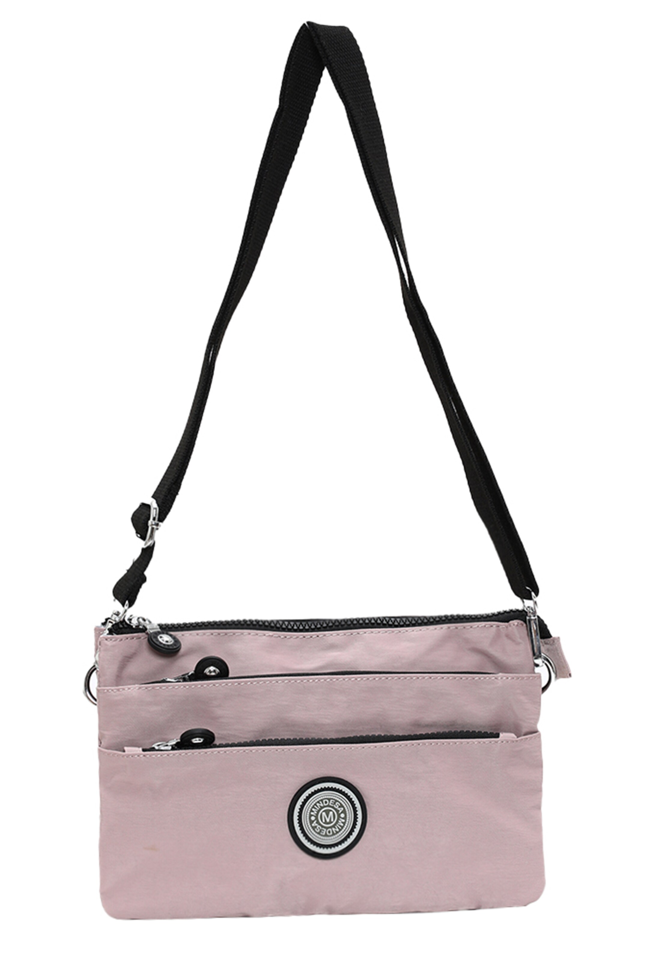 Mindesa Schoudertas in Lila: voorkant