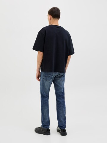 JACK & JONES Slimfit Farmer 'JJIGlenn JJOriginal' - kék