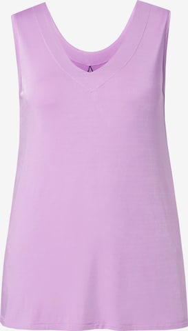 Ulla Popken Top in Purple: front