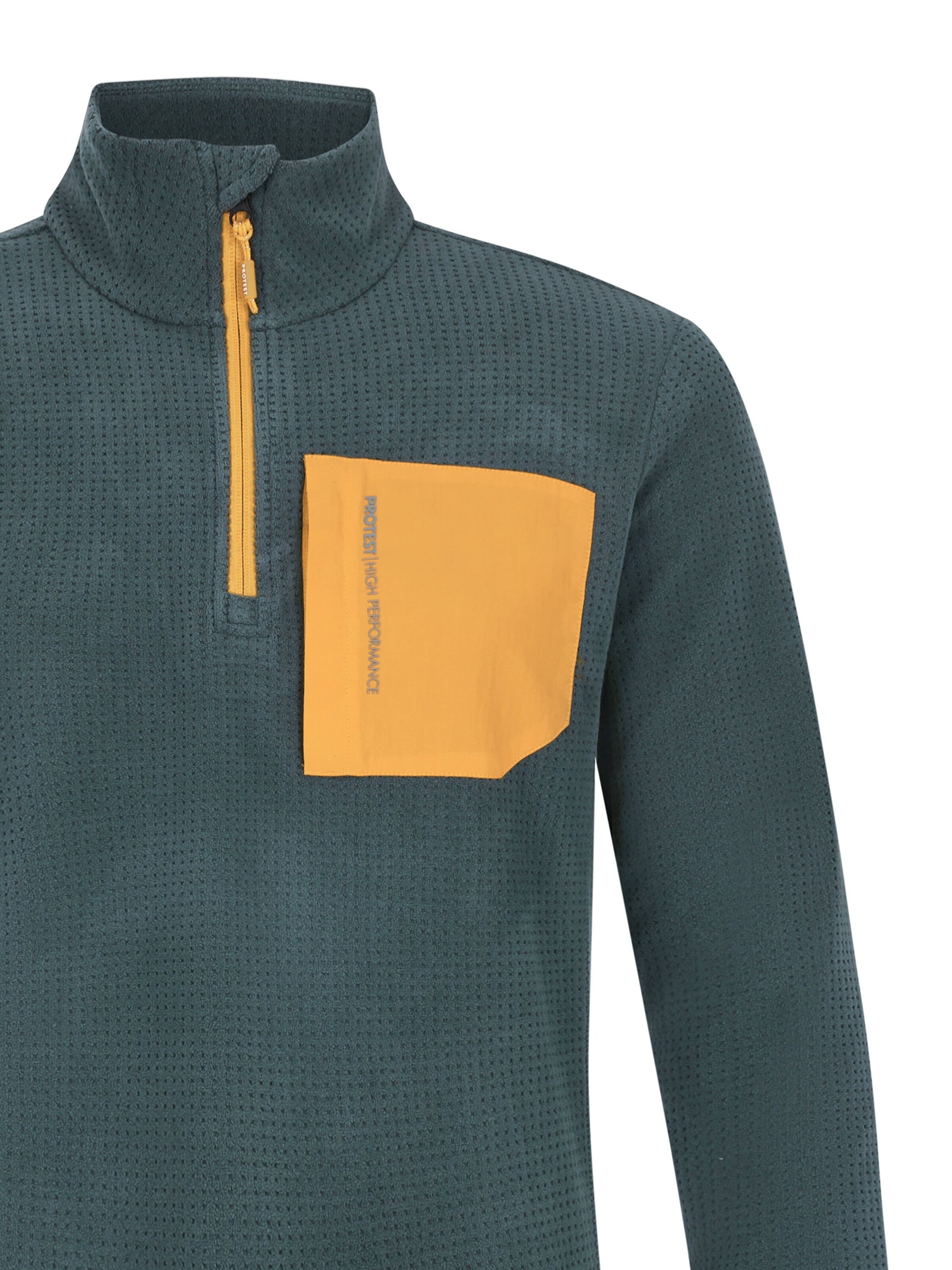 PROTEST Athletic Sweatshirt 'PRTCARE' in Blue