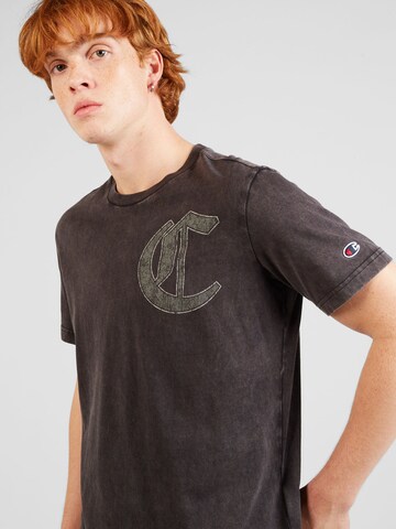 Champion Authentic Athletic Apparel - Camisa 'Pop Punk' em castanho