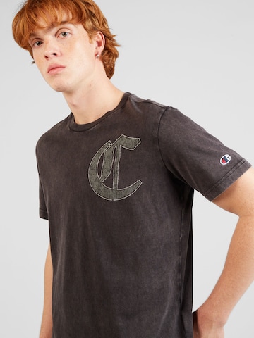 Champion Authentic Athletic Apparel T-Shirt 'Pop Punk' in Braun
