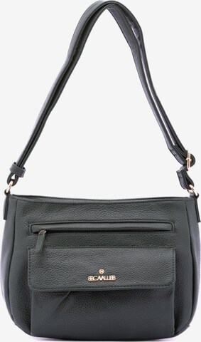 Borsa a spalla 'Borsa a Spalla Donna B Cavalli Ecopelle Zip' di B. Cavalli in verde: frontale