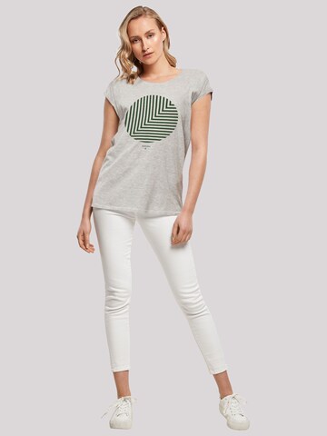 T-shirt 'Geometrics' F4NT4STIC en gris