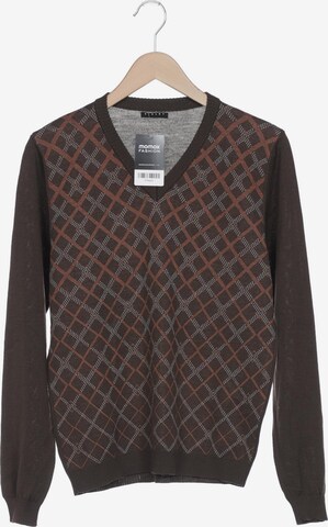 Sisley Sweater & Cardigan in L in Brown: front