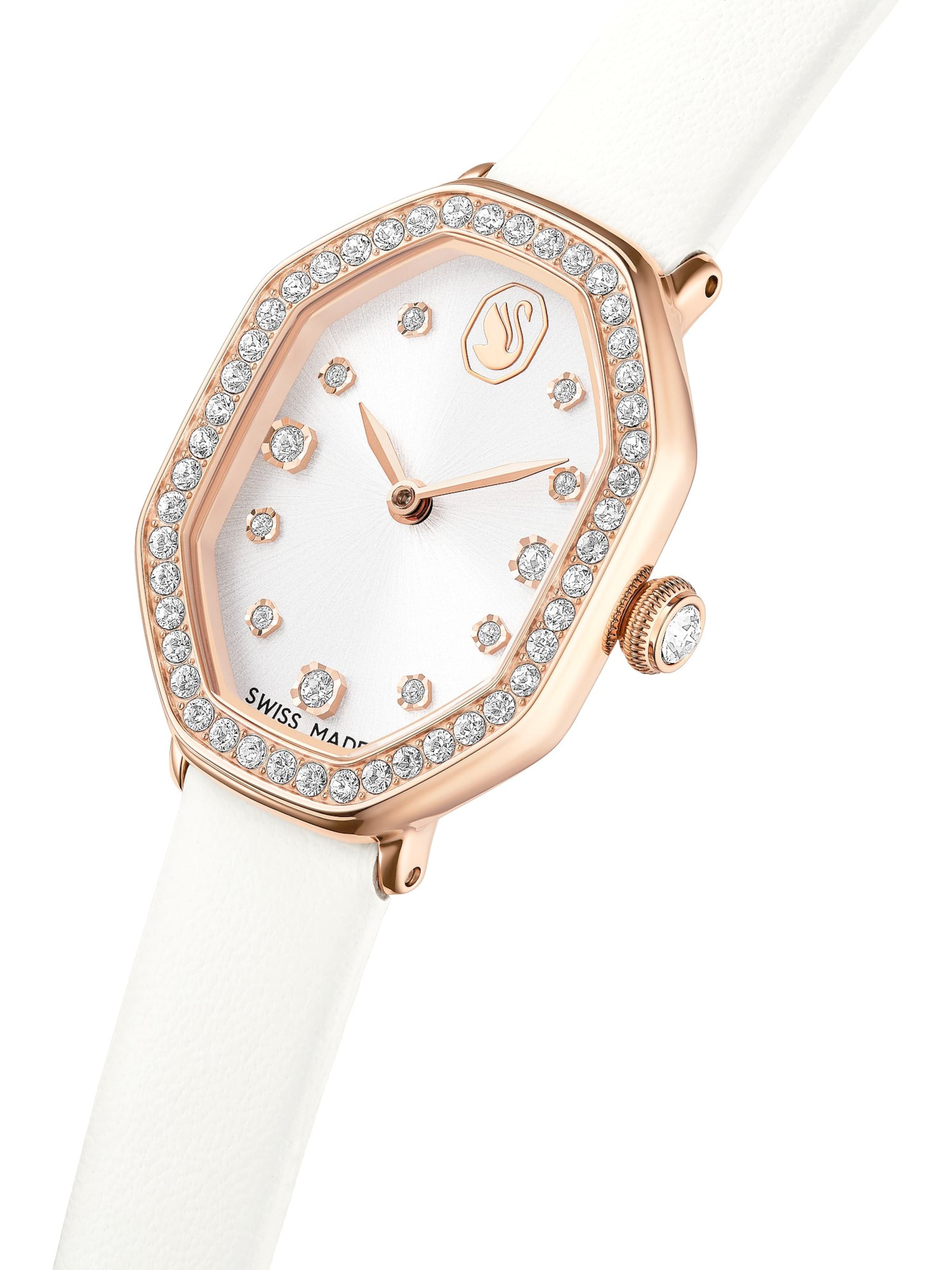 Swarovski Analoguhr in Pink