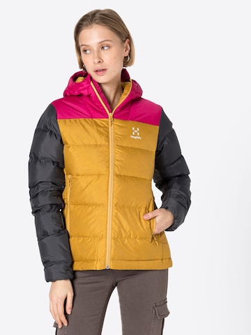 Haglöfs Outdoorjacke 'Bield' in Gold: predná strana