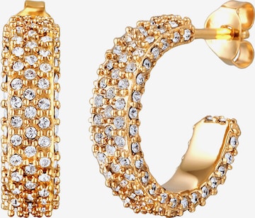 Boucles d'oreilles ELLI en or : devant