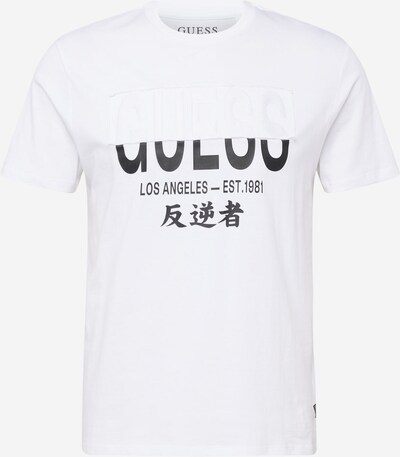 GUESS قميص بـ أسود / أبيض, عرض المنتج