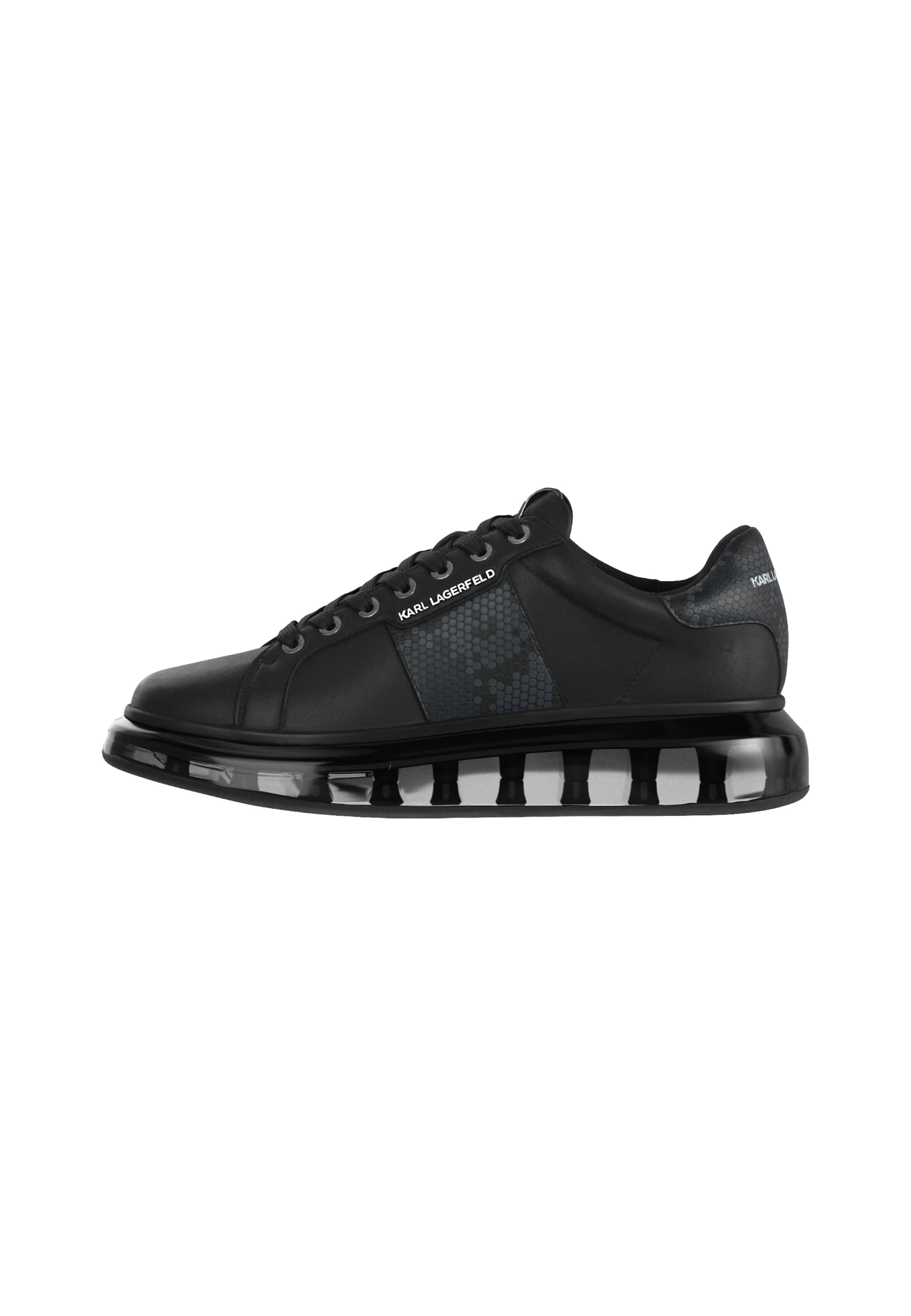 Karl Lagerfeld Sneakers in Black: front