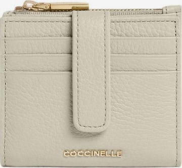 Coccinelle - Estuche 'Metallic 1001 1' en beige: frente