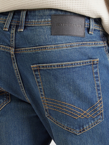 TOM TAILOR Úzky strih Džínsy 'Josh' - Modrá