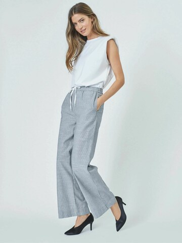 Regular Pantalon 'Crisp'' co'couture en bleu