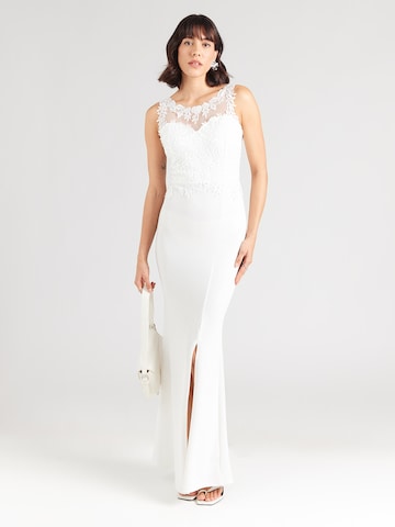 Robe de soirée 'STANI' WAL G. en blanc