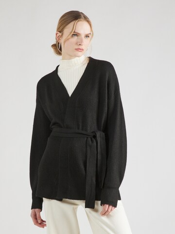 JDY Knit Cardigan 'RUE' in Black: front