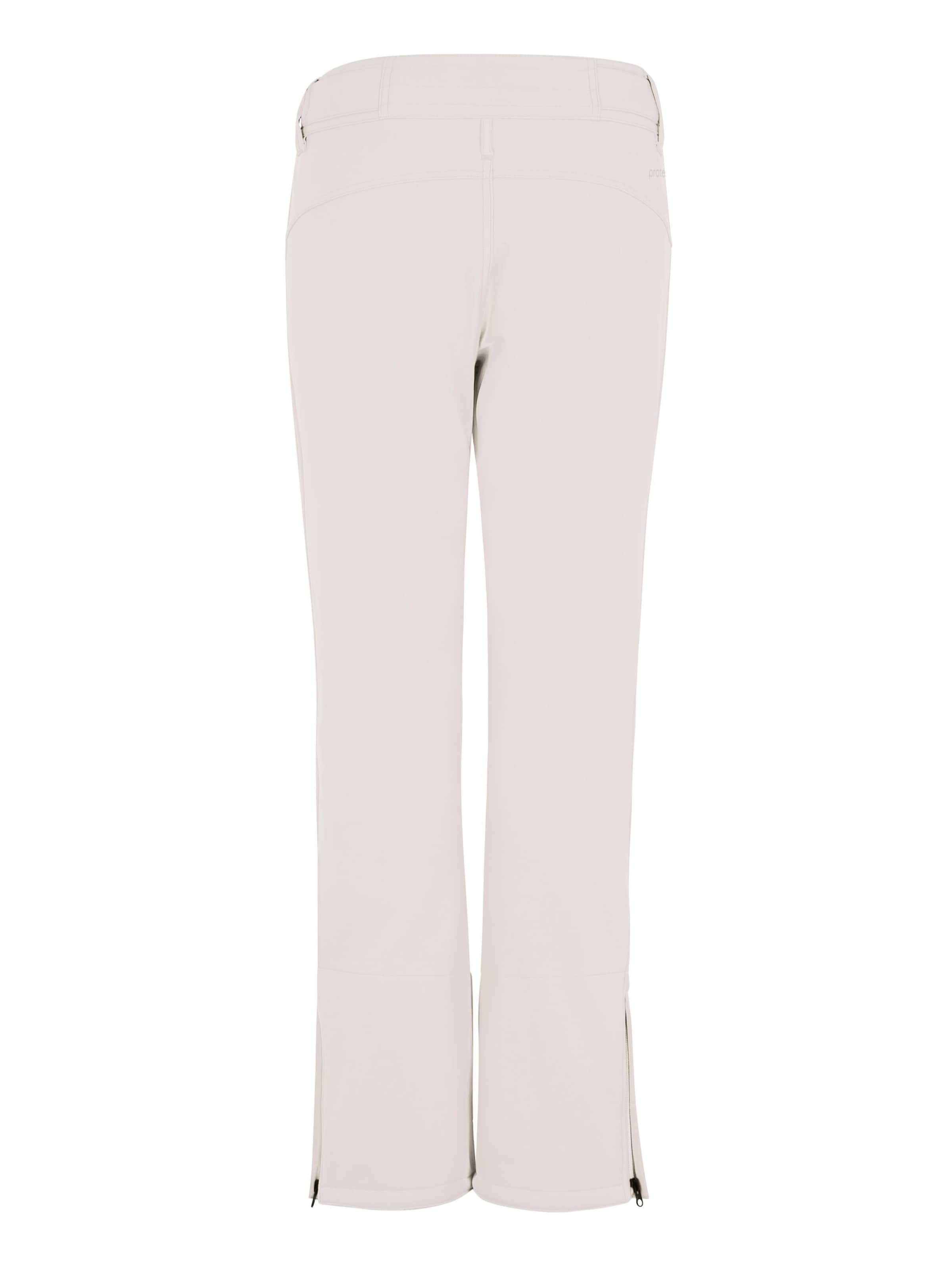 PROTEST Regular Workout Pants 'PRTRELOLE' in White