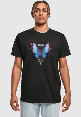 Mister Tee Bluser & t-shirts 'Become the Change' i sort: forside