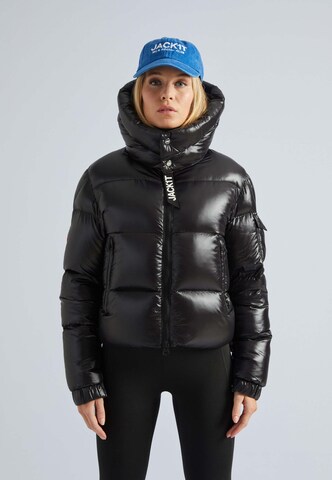 JACK1T Weatherproof jacket in Black: front