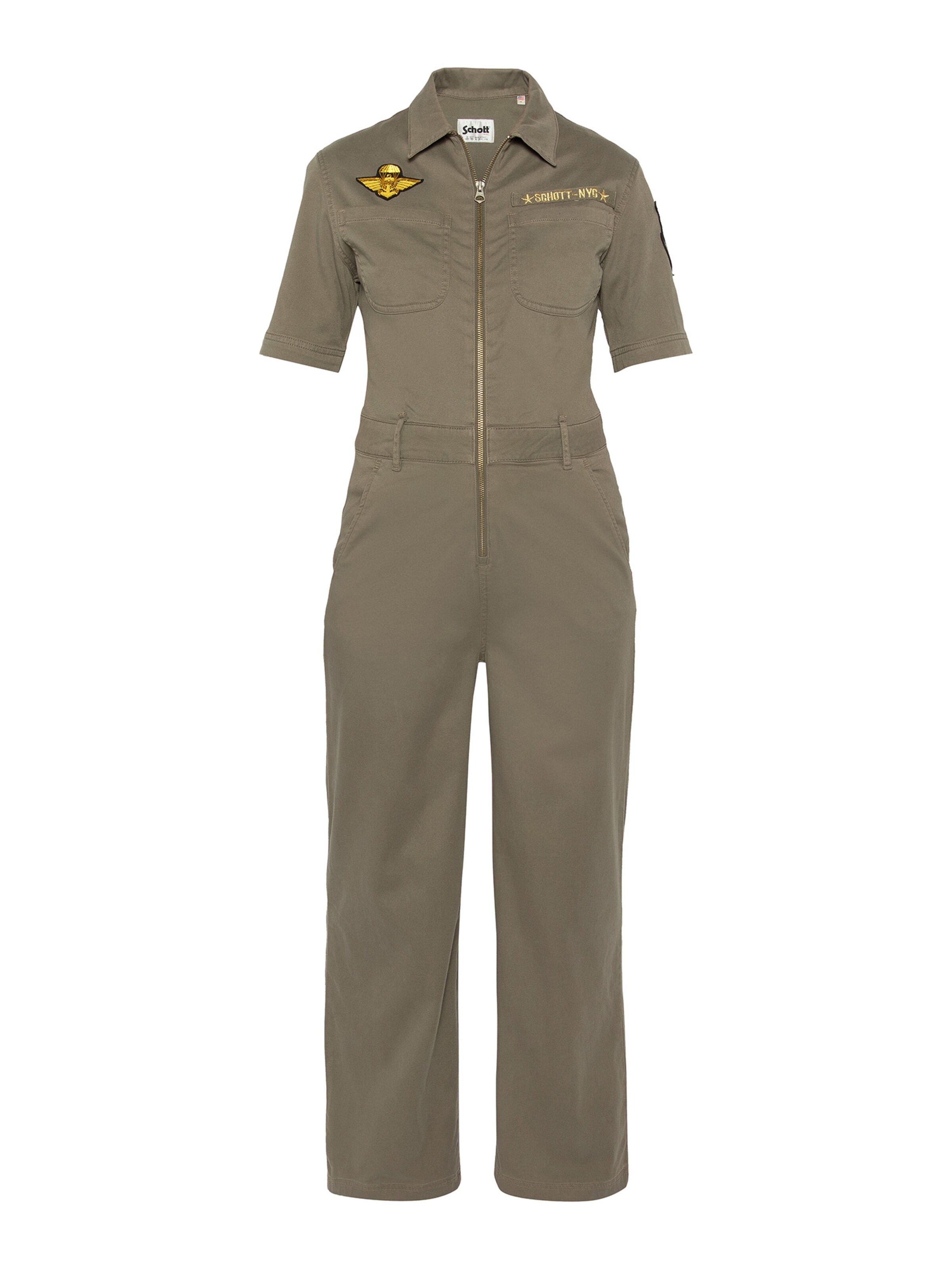 Schott NYC Jumpsuit in Green