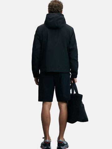 Lufian Between-season jacket 'KING' in Black
