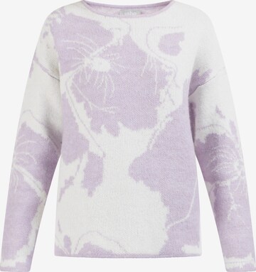 Pull-over 'Sivene' Usha en violet : devant