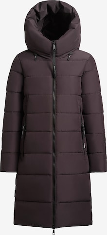 khujo Wintermantel 'Jilias6' in Lila: Vorderseite