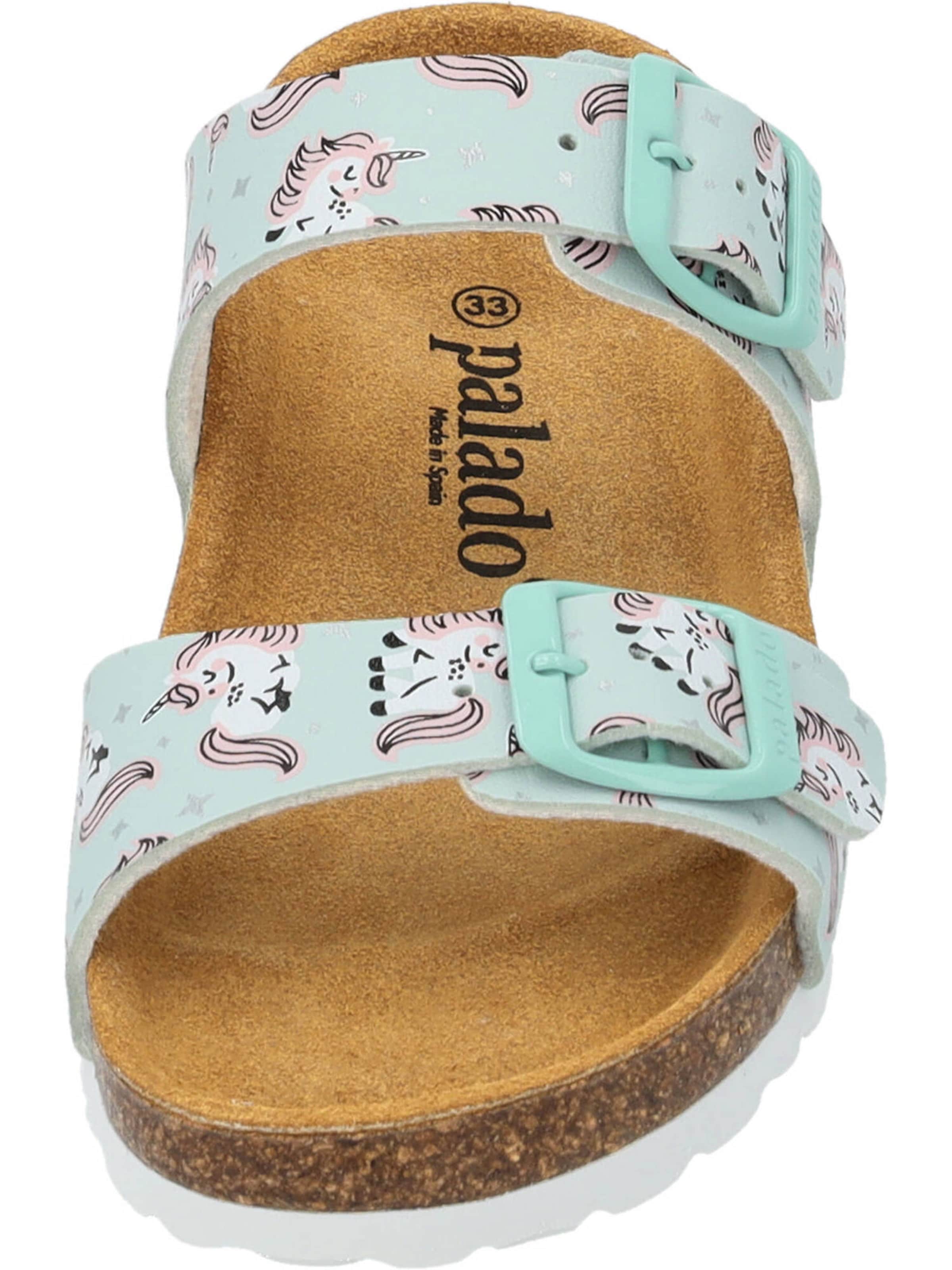 PaladoOtvorene cipele 'Samos G' - zelena boja