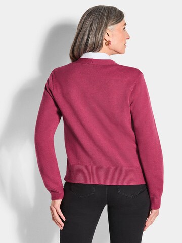 Goldner Gebreid vest in Roze