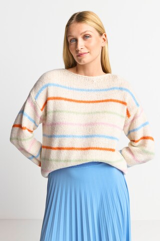 Rich & Royal Pullover in Weiß: Vorderseite